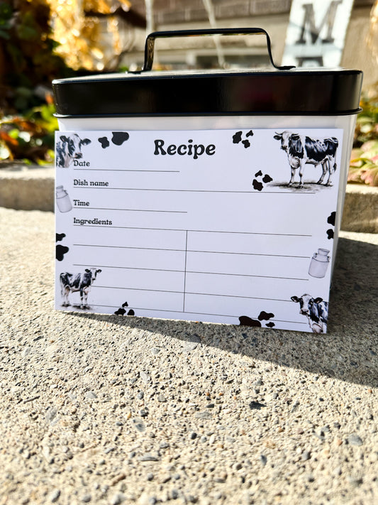 The Brittney Recipe Card
