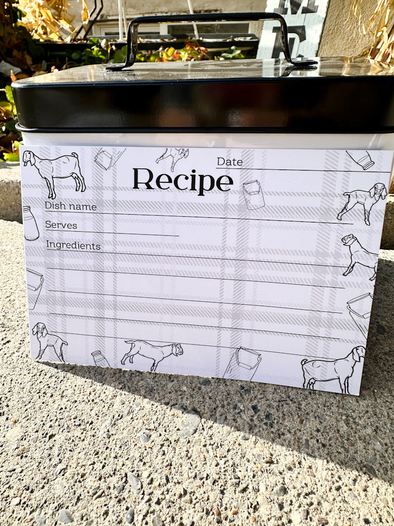 The Lucy Recipe Card